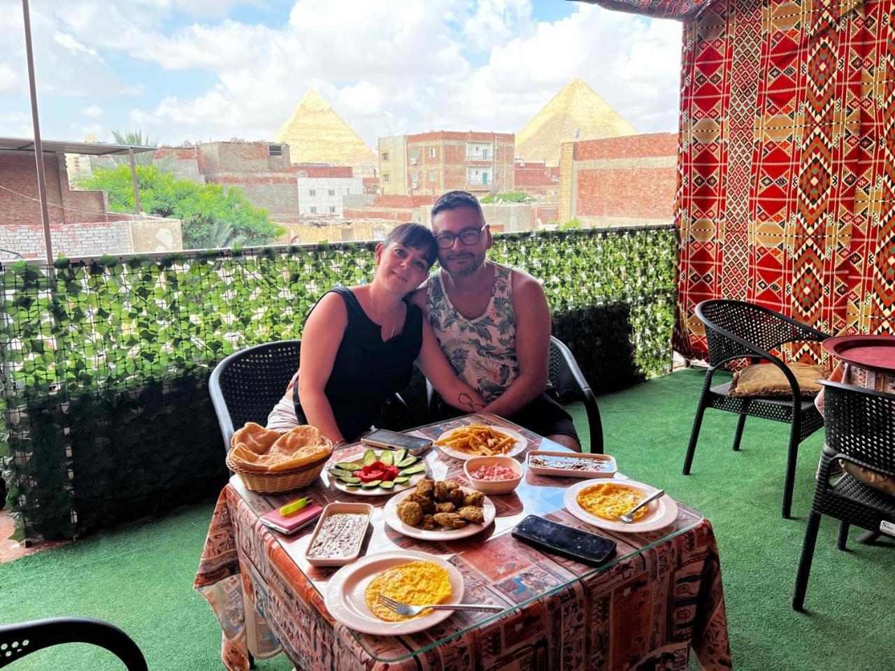 Jana Pyramids View In 3 Bed & Breakfast Kafret el-Gabal Dış mekan fotoğraf